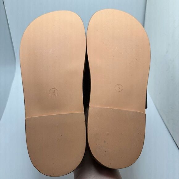 CUSHIONAIRE Women's one band footbed sandal with +Comfort 9 BLACK - Picture 5 of 7